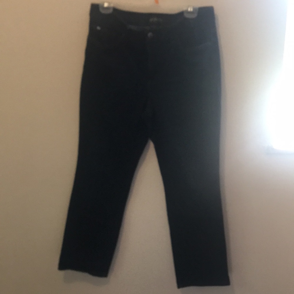 Lee Dark Rinse Straight Leg Jeans Size 14P